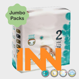 INNHJ-PAR-001 MODEL WHOLESALE NEWBORN MINI MIDI MAXI JUNIOR EXTRA LARGE FLEXIBLE UNISEX PREMIUM ABSORBENT DIAPERS